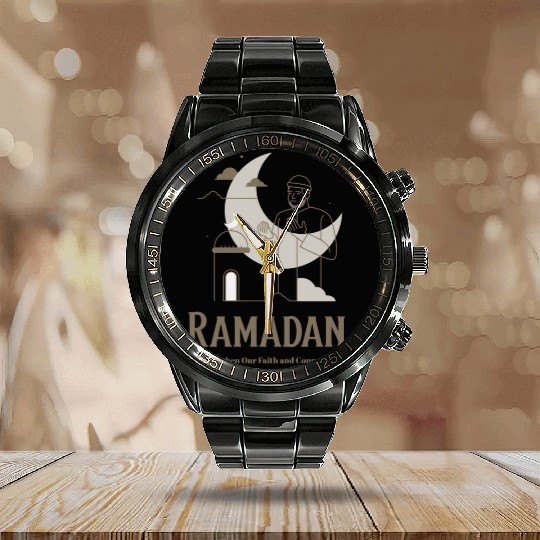 Ramadan Calendar Steel Band Watch