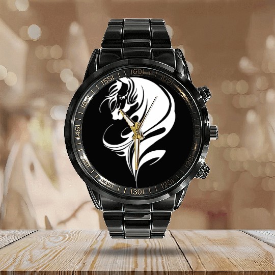 Horse Horse Head Pony Colt Calendar Steel Band Watch
