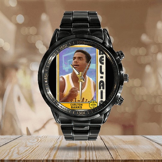 Fresh Prince Of Bel Air Calendar Steel Band Watch