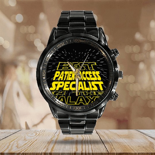Patient Access cialist Galaxy Job Calendar Steel Band Watch