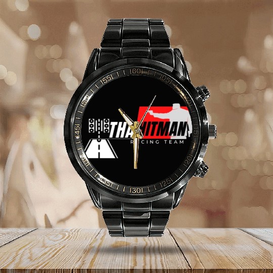 Tha Hitman Racing Team Calendar Steel Band Watch