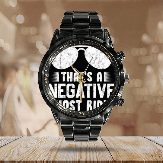 That'S A Negative Ghost Rider Pun For Movie Calendar Steel Band Watch