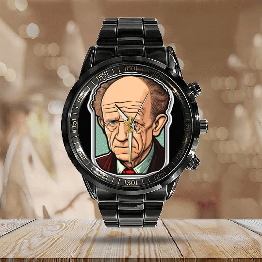 Heisenberg Physicist Calendar Steel Band Watch