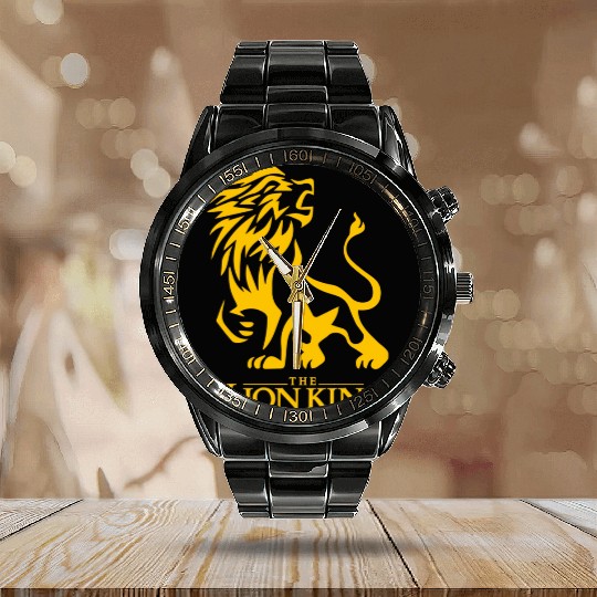 The Lion King Calendar Steel Band Watch