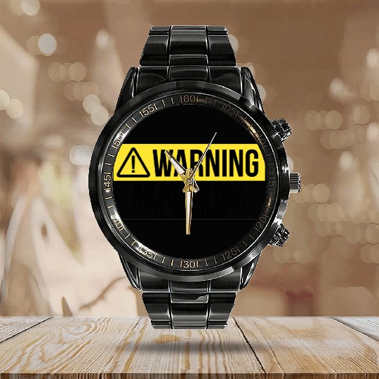 Saint Bernard Start Talking About St Bernards Calendar Steel Band Watch