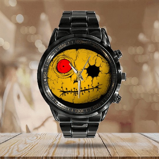 Olaf Calendar Steel Band Watch