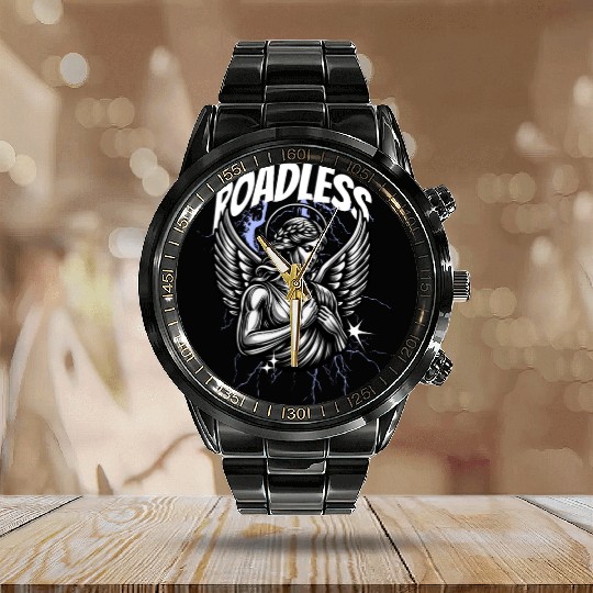 [SANG store] - Roadless Angel Y2K Calendar Steel Band Watch