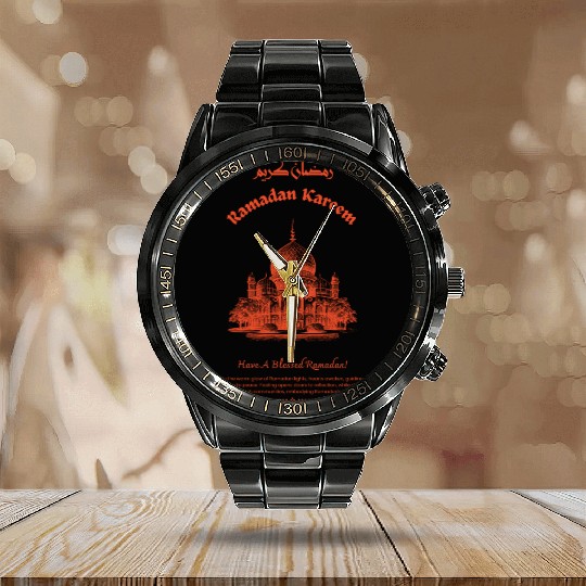 Ramadan Kareem Calendar Steel Band Watch
