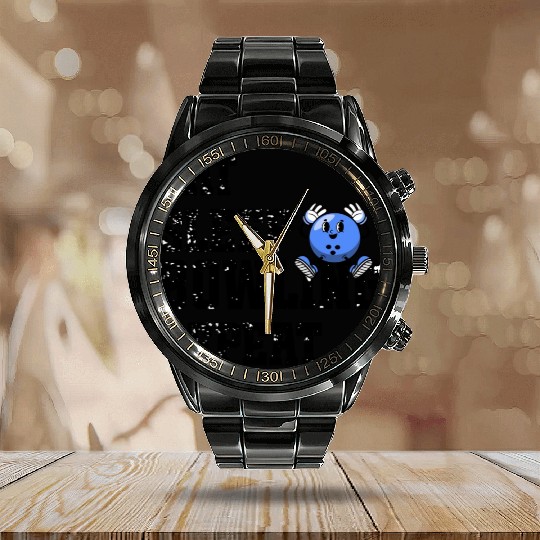 Eat Sleep Bowl Repeat Bowling Player Coach Calendar Steel Band Watch