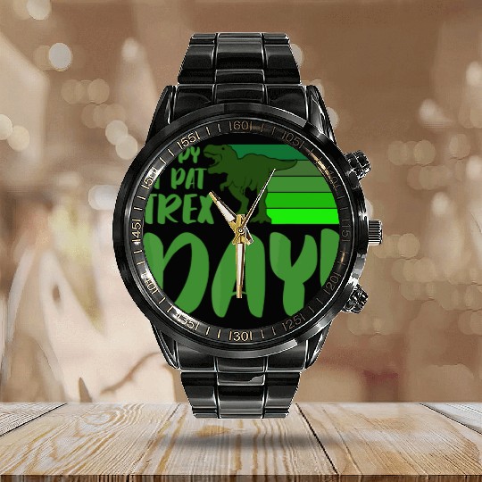 Happy Pi Day Pyjama Mathematic Math Teacher Pi Day Calendar Steel Band Watch