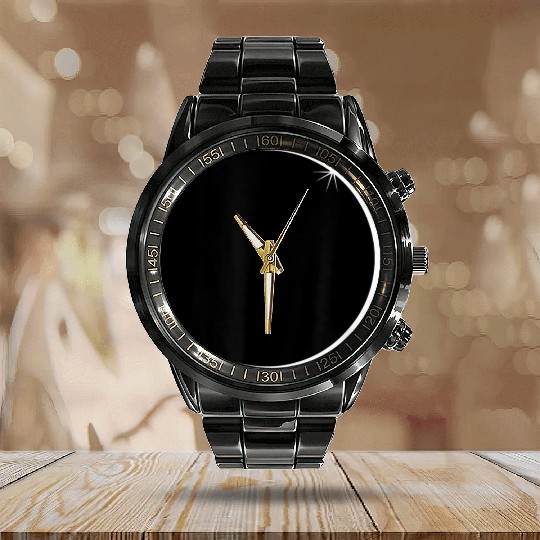 Eclipse Solar System Clothing Science Calendar Steel Band Watch