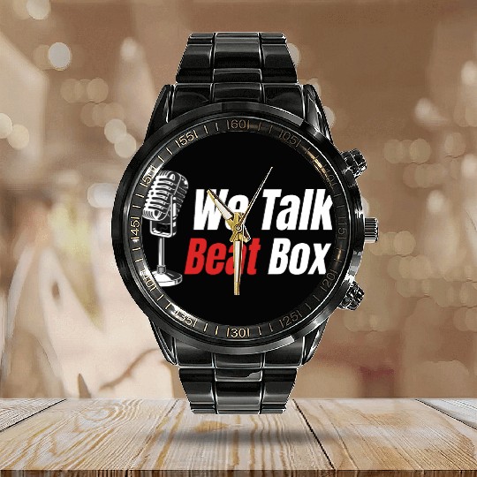 We Talk Beatbox Beatboxing Drummer Hiphop Artist Calendar Steel Band Watch