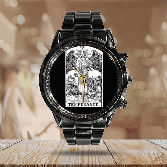 SAGITTARIUS 1 Calendar Steel Band Watch