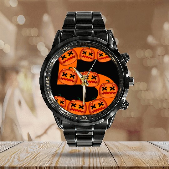 HALLOWEEN COSTUME - 5 years old Calendar Steel Band Watch