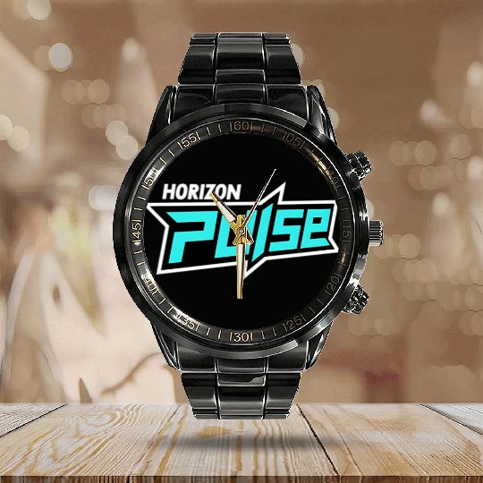 Horizon Pulse Radio Calendar Steel Band Watch