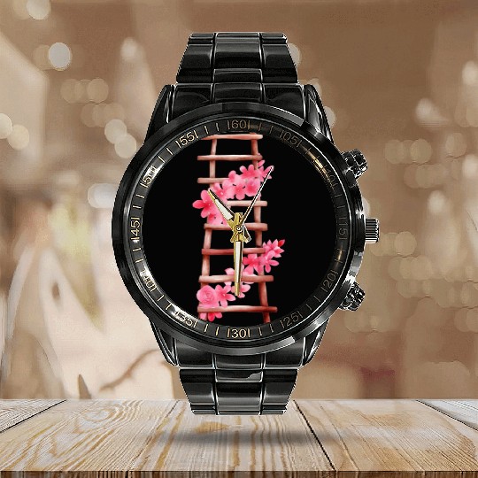 Valentines Retro, Valentine Day Calendar Steel Band Watch