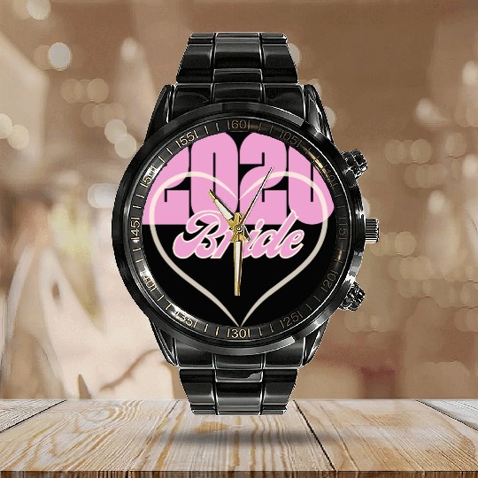 Wedding Bride fresh 2026 fashion Calendar Steel Band Watch