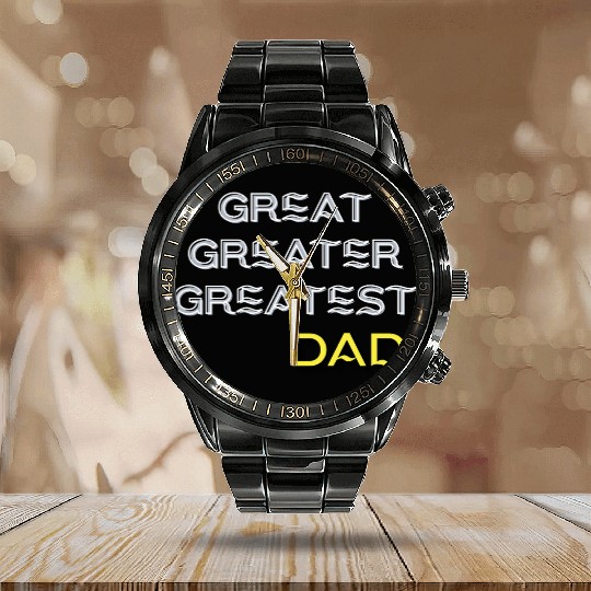 Father’s Day Gift Calendar Steel Band Watch