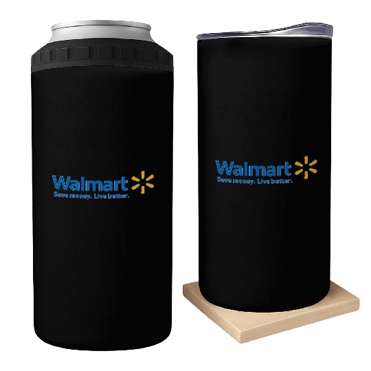 Walmart Logo Can Coolers