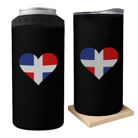 A Heart For The Dominican Republic Can Coolers