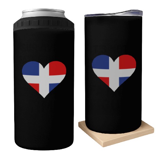 A Heart For The Dominican Republic Can Coolers