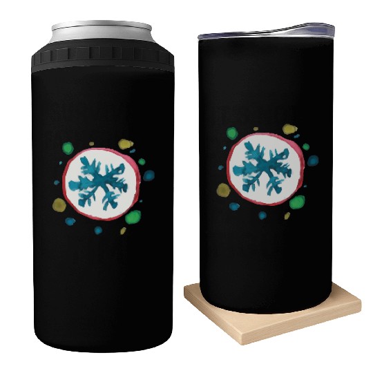 Snowflake Can Coolers