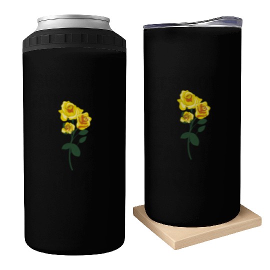 yellow rose Can Coolers