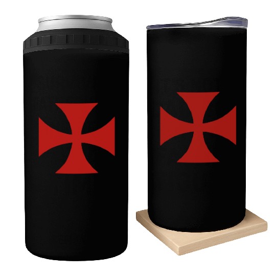 Knights Templar Funny Can Coolers