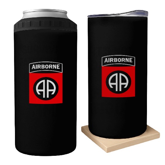 82ND AIRBORNE us army airborne ranger Can Coolers
