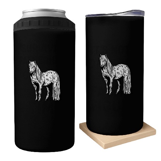 Appaloosa Horse Riding Present gift Pony Girl Can Coolers