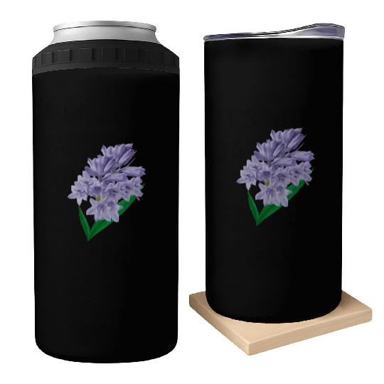 Flower Spring Bluebell Violet - Gift Idea Can Coolers