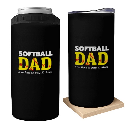 softball dad Can Coolers