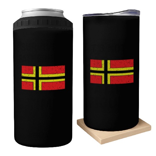 German Flag Germany Flag German Resistance Wirmer Can Coolers