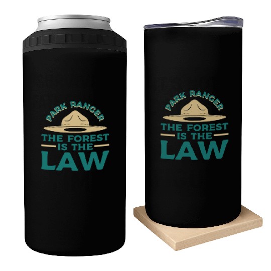 Park Ranger Law Gift Can Coolers