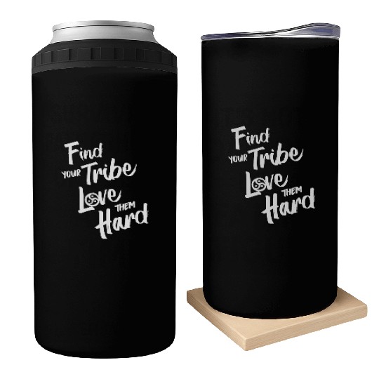 Find Your Tribe - BDSM Triskelion Can Coolers
