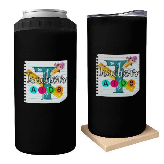 Teacher's Aide Can Coolers Teacher Assistant Gift