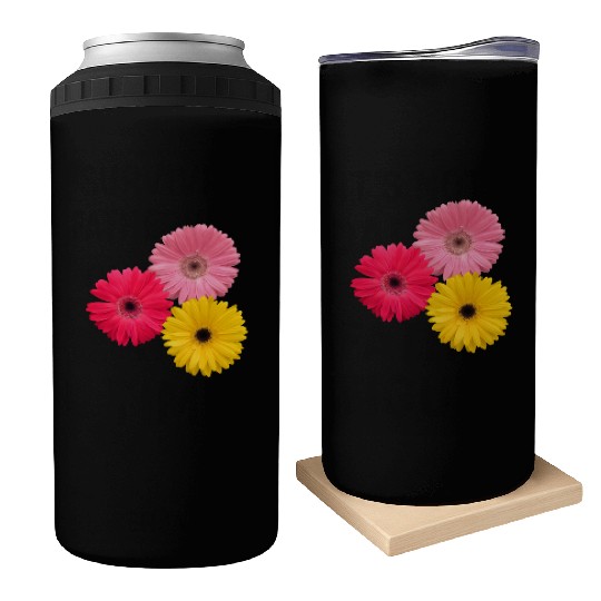 gerbera flowers, daisies, gerberas, daisy, blooms Can Coolers