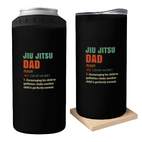 Funny BJJ Dad Gift | Fathers Day Brazilian Jiu Jit Can Coolers