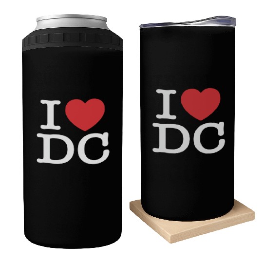 I Heart Dc Love District Of Columbia Can Coolers Can Coolers S