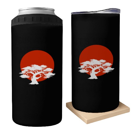 Miyagi-do Karate Bonsai Tree Martial Arts Japanese Can Coolers