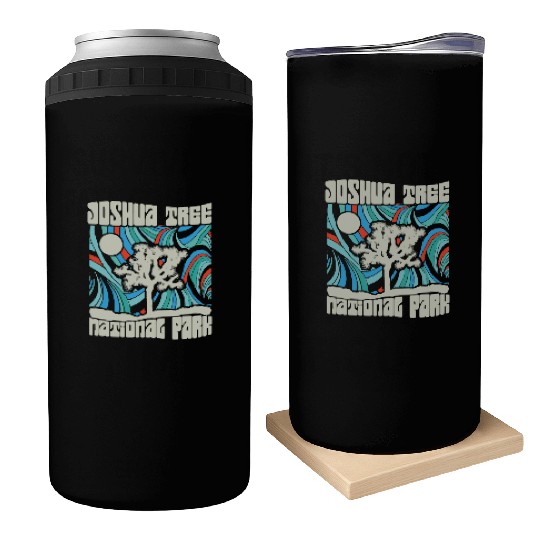 Joshua Tree National Park Retro Psychedelic 60S Ho Can Coolers