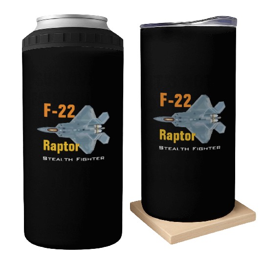 F 22 Raptor stealth fighter Can Coolers