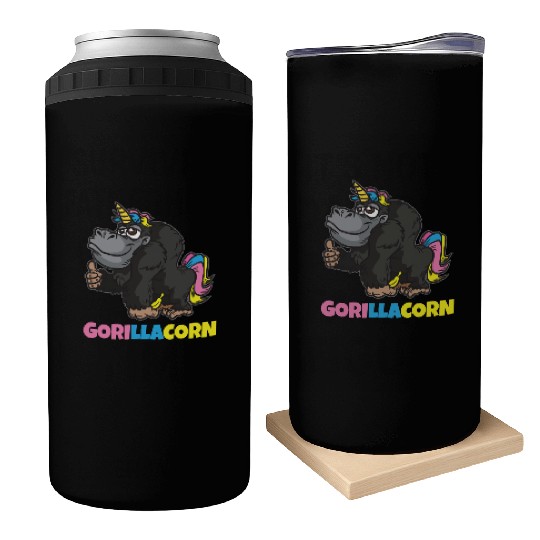 Gorillacorn Unicorn Gorilla Can Coolers