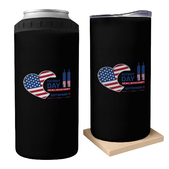 Patriot Day 9 11 USA Can Coolers