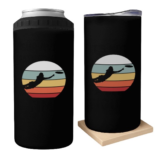 Ultimate Frisbee Retro Vintage Can Coolers