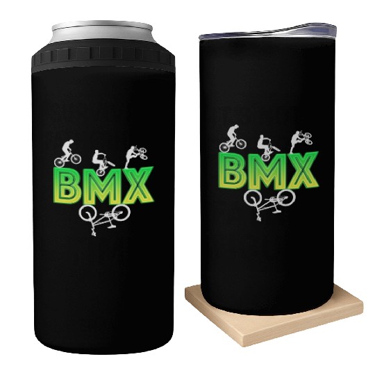 BMX Kid Funny BMX Trick Freestyle Bike Rider Gift Can Coolers