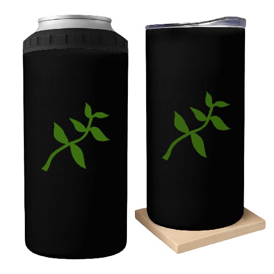 plant olive branch Can Coolers