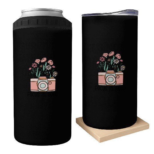 Vintage Wildflowers Sublimation Can Coolers