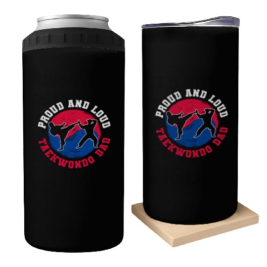 TKD Korean Martial Arts Tae Kwon Can Coolers