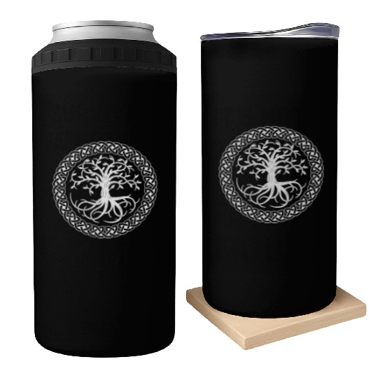 Celtic Tree of Life Can Coolers